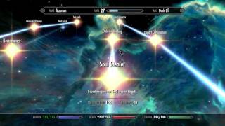 Skyrim  Conjuration Tree Skill Overview Quick Look [upl. by Thatcher]