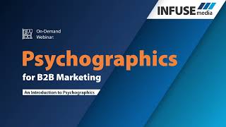 Psychographics Webinar Psychographic Segmentation B2B Marketing Strategies [upl. by Lidah]