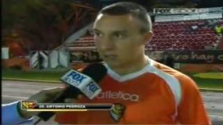 Antonio Pedroza Whitham gol 3 con jaguares en Libertadores 2011 vs Cerro Porteño [upl. by Gnemgnok]