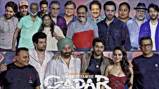 UNCUT  Gadar Ek Prem Katha Grand Premiere in 2023  FULL HD VIDEO  Sunny Deol Ameesha Patel [upl. by Adelbert]