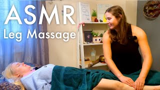 Reflexology and leg massage treatment with JAZZMUTCHHOLISTICS Unintentional ASMR Real person ASMR [upl. by Cohlier]