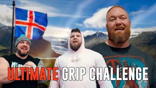 Unbelievable Grip Strength Challenge  Hafthor Bjornsson [upl. by Muraida]