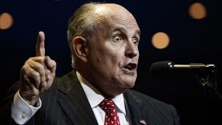 Giuliani says the Clintons employed a bimbo squad [upl. by Ayotan207]