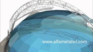 Glass Dome Cleaning Equipment  SolidWorks Animation [upl. by Lani]