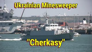 Ukrainian Minesweeper quotCherkasyquot Український тральщик quotЧеркасиquot Former Minesweeper HMS Shoreham [upl. by Bassett]