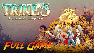 Trine 5 A Clockwork Conspiracy  Complete Gameplay Walkthrough  Full Game  No Commentary [upl. by Nesline]