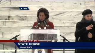 NBC 10 Inauguration of Gina Raimondo [upl. by Hervey]