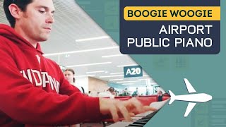 🔴 Airport Public Piano Boogie Woogie [upl. by Kreitman]