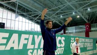 22 07 2017 DEAFLYMPICS SWIMMING 50 M BUTTERFLY MEN HIGHLIGHTS [upl. by Gardell]