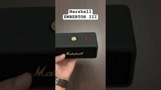 Marshall EMBERTON III First View marshall emberton emberton3 speaker sound music black wow [upl. by Trahern552]