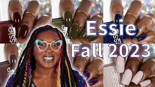 Essie Fall 2023 Nail Polish Collection Swatch and Review [upl. by Oralee315]