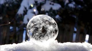 Soap Bubbles freezing [upl. by Kavanagh104]