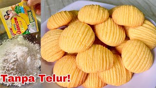 HANYA DIADUK ADUK OLAHAN TEPUNG TERIGU DAN SUSU BUBUK INI BERASA SEPERTI BISCUIT MAHAL [upl. by Teleya]