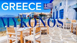 MYKONOS 🇬🇷Greece  Walking Tour  Travel Guide [upl. by Adnalahs689]