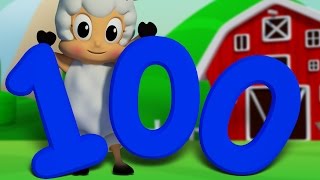 Number Song 1 to 100  Learn To Count  Big Number Song  3D Numbers Rhyme Song by Farmees [upl. by Tica]