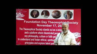 Recognition of Teachers amp Staff Foundation Day Theosophical Society Nov 17 2024 Jamshed Memorial [upl. by Tonie482]