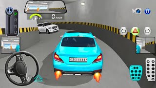 Brand New Blue Color Car Is Ready For Parking  3d Driving Class  ios android  gameplay Cargame [upl. by Atul]