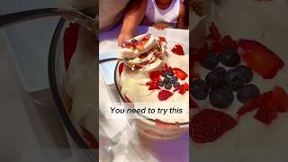 Lemon 🍋 berry trifle shorts funny dessert memes greenscreen [upl. by Turoff319]