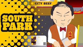 Butters Signs a City Wok Sponsorship Deal  SOUTH PARK [upl. by Eyllib]