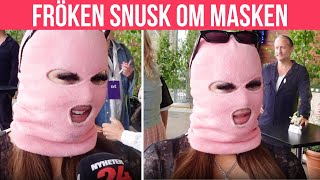 Fröken Snusks nya besked om masken – ska hon ta av den [upl. by Eiramadnil]