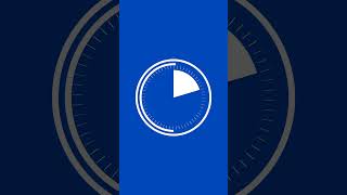 25 seconds timer clock countdown vertical blue white screen 🕒️ [upl. by Ricketts]