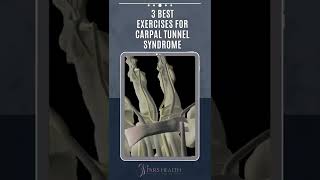 3 BEST Exercises for Carpal Tunnel Syndrome shorts [upl. by Cony]