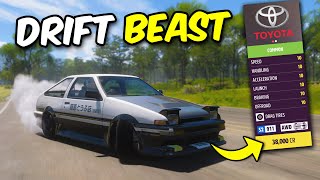 The Top 5 BEST Drift Cars in Forza Horizon 5 [upl. by Anileda]