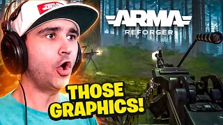 Summit1G Reacts to NEW ARMA Reforger Trailer Arma 4 [upl. by Schaffer]