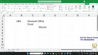 Day 1 VBA Coding Classes  VBA Macros Programming [upl. by Terris]