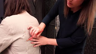 ASMR Perfectionist Tailor Adjusts and Measures for a Suit [upl. by Ayikal]