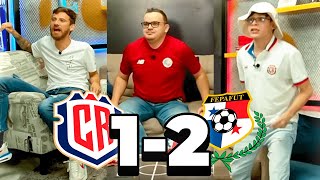 REACCIÓN COSTA RICA 12 PANAMÁ  COPA ORO OTRO RIDICULO MÁS [upl. by Yengac]