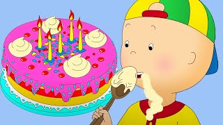 Birthday Cake  Caillou  Cartoons For Kids  WildBrain Kids [upl. by Suoirrad]