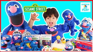 Grover Sesame Street Toys Collection [upl. by Ahsiuqet]