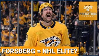 Did Filip Forsberg Prove He Is an Elite Goal Scorer This Season  Nashville Predators Podcast [upl. by Izzy551]