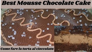 Torta al Cioccolato Facile e GustosoTorta fatta in casaChocolate Mousse cake😍fusionedisapori [upl. by Ralf150]