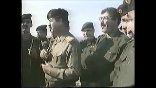 أهازيج في استقبال صدام بمحافظة الكويت عام  1991 تنشر لاول مره [upl. by Henrique663]