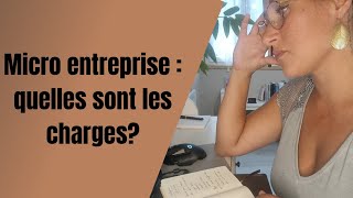 Quelles charges financières en micro entreprise de prestations de services 🌙 [upl. by Attenehs]