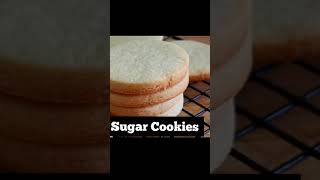 Easy Sugar Cookie Recipe shorts [upl. by Mommy67]