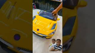 Big Toy CarKids CarLamborghiniviralvideo automobiletoys remotecontrolrccarunboxing baby [upl. by Kylah]