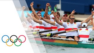 Germany Win Mens Eight Rowing Gold  London 2012 Olympics [upl. by Haliehs]