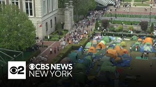 Columbia University begins suspending students refusing to leave encampment [upl. by Kyrstin]