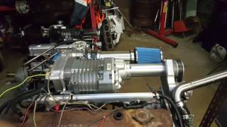 Supercharged Holden 202 efi testing vid 2 [upl. by Jaunita710]