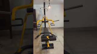 Home gym 30 exercise 😱😱🏋️ flexequipment gym equipment workout athomehomegym homeworkout [upl. by Morita]