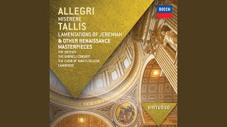 Tallis Lamentations of Jeremiah I [upl. by Wolenik]