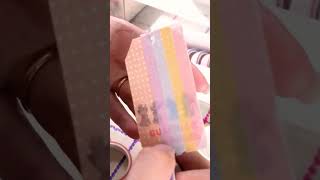 decorate cards with washi tape ✂️🎀🖌️ diy washitape cardsmaking cards [upl. by Arta631]