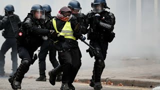 Gilets jaunes  nouvelle journée de violences plus de 1 300 interpellations [upl. by Kcirttap207]