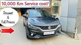 MARUTI BALENO Third Paid Service Cost   Nexa Premium Service Experience [upl. by Queena870]