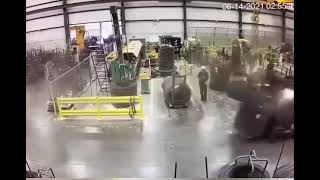 Unsafe act by Forklift operator [upl. by Storer]