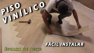 PISO VINÍLICO APRENDA INSTALAR FÁCIL [upl. by Siana]