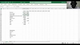 FINANCIAL STATEMENT PROJECTION USING EXCEL [upl. by Grata]